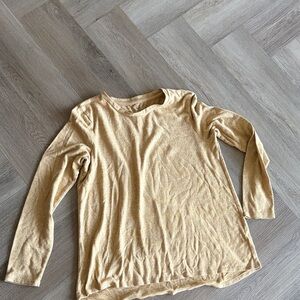 American Eagle Outfitters Gold Blouse